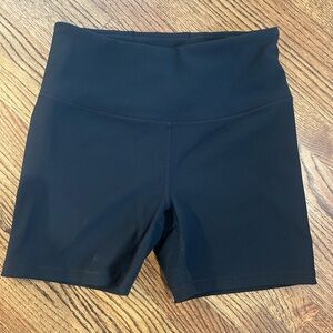 Zella large black spandex shorts.